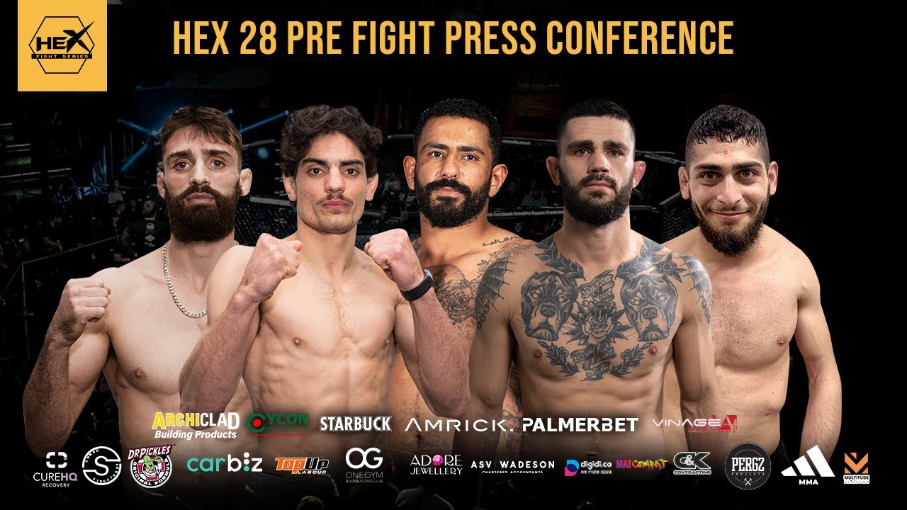 HEX 28 Pre-fight Press Conference
