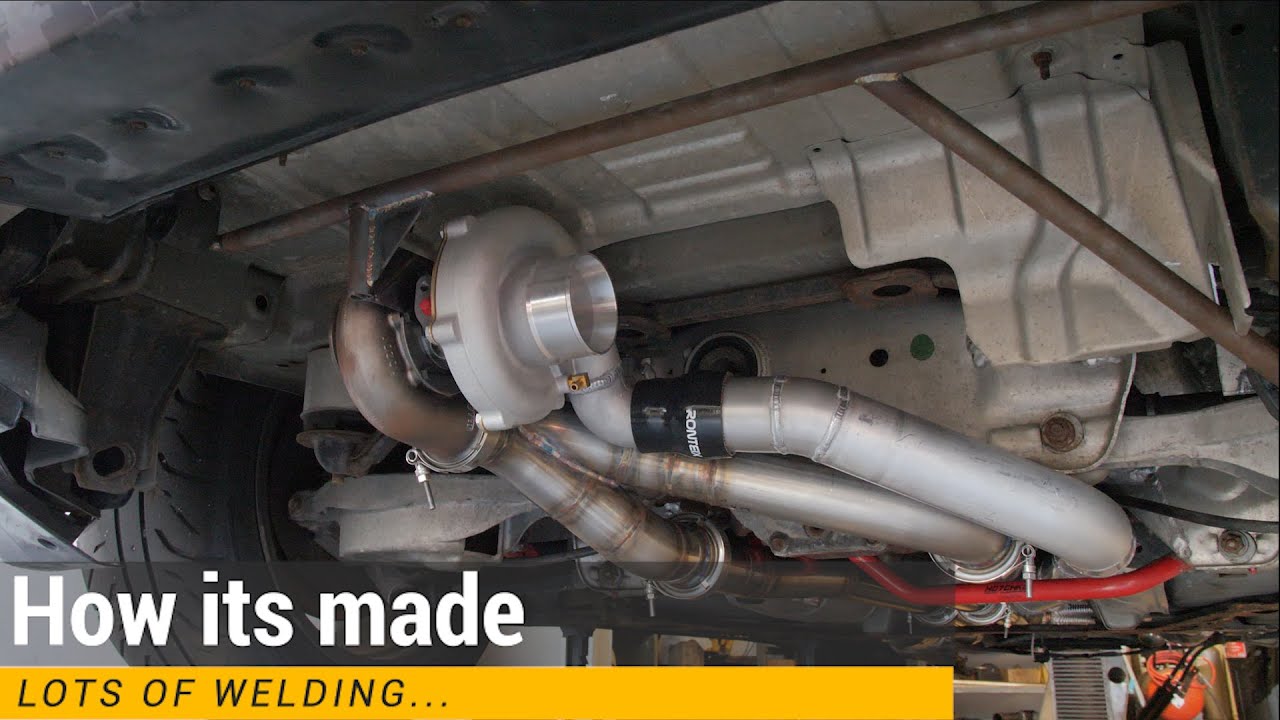 HOW TO BUILD A REAR MOUNT TURBO KIT #rearmount #turbo #350z