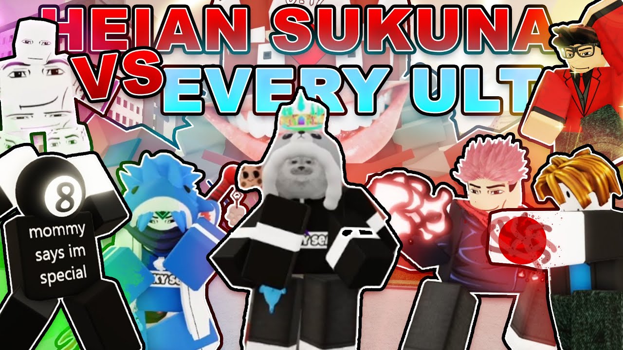 HEIAN ERA SUKUNA vs EVERY ULTIMATE In Jujutsu Shenanigans...