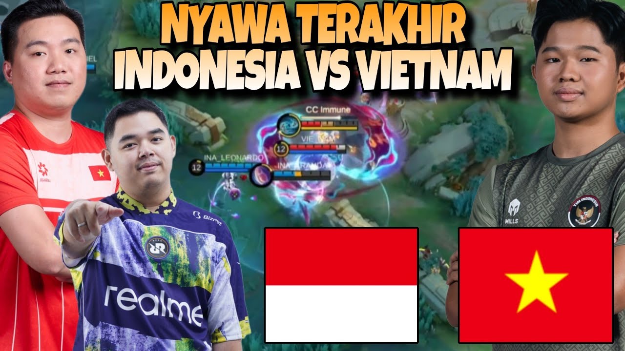 KALAH PULANG !! AYO INDONESIA BISAA !! INDONESIA VS VIETNAM MATCH 1 - SEAGAMES MLBB 2025