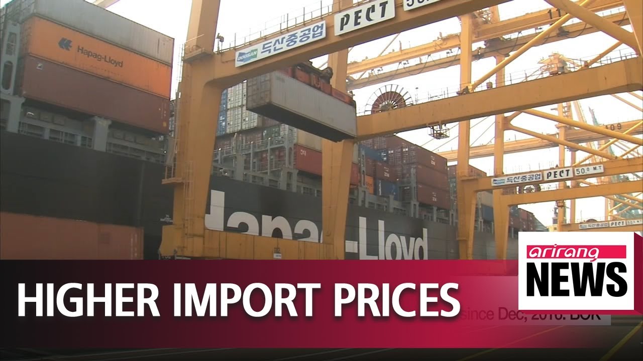 Import prices in May rises on higher global oil prices