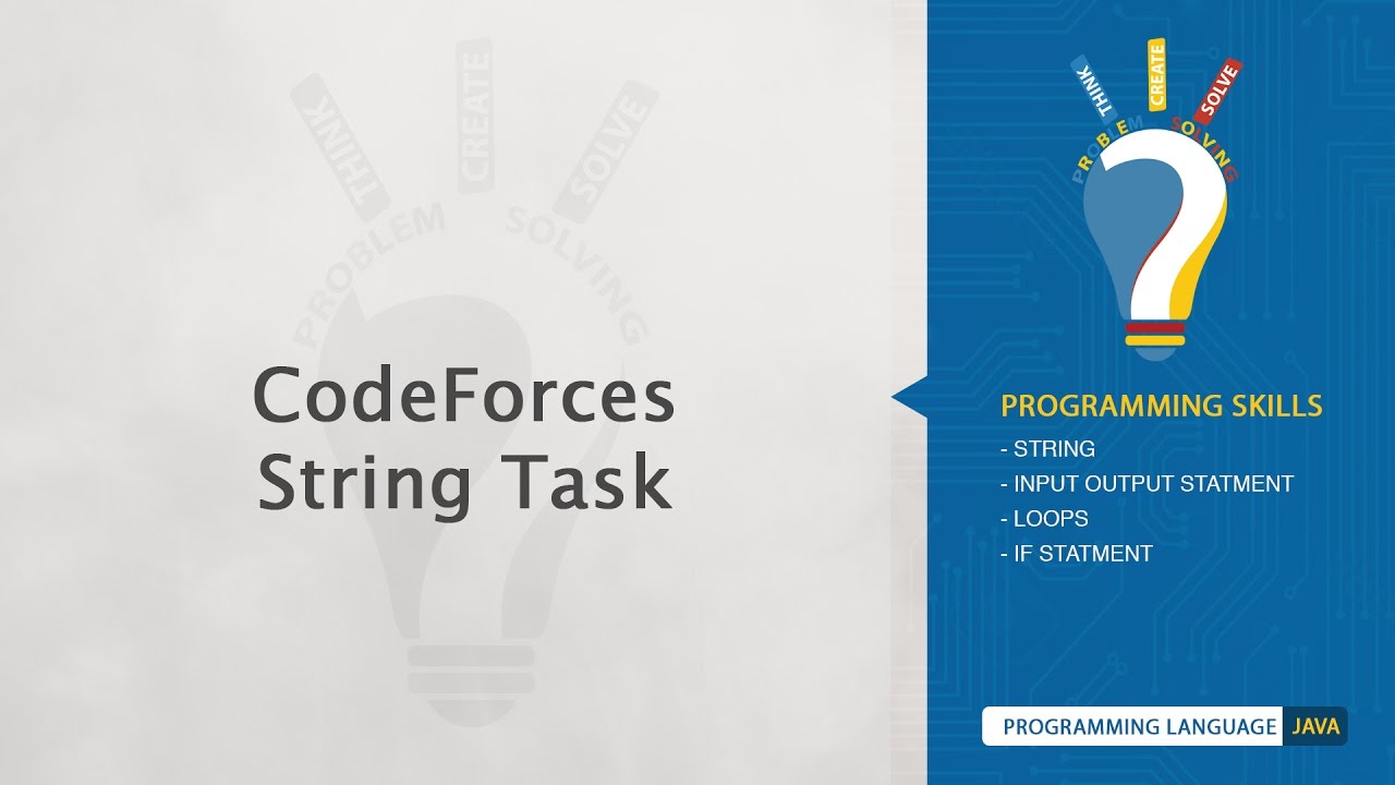 CodeForces - String Task