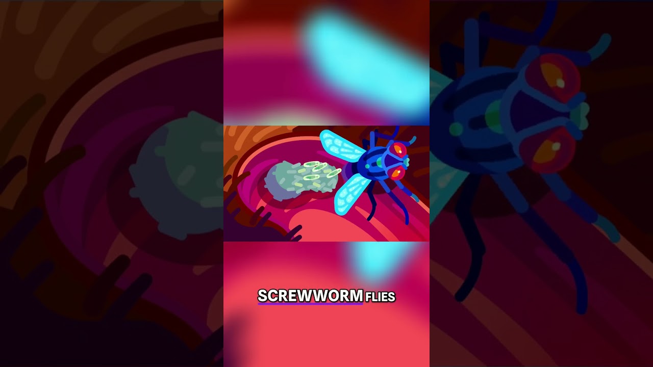 Terrifying Man-Eating Parasite: Screwworm Fly Facts!