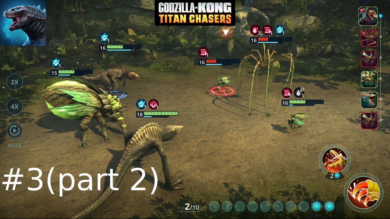 Godzilla x Kong Titan Chasers ( Monsters Campaign ) Ep 3 ( part 2 )
