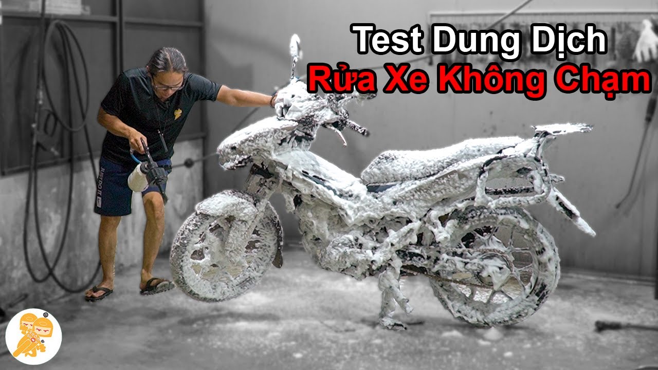 Rửa Xe Winner X Bằng Dung Dịch Rửa Xe Không Chạm Tại Xe Ôm Shop - Xe Ôm Shop