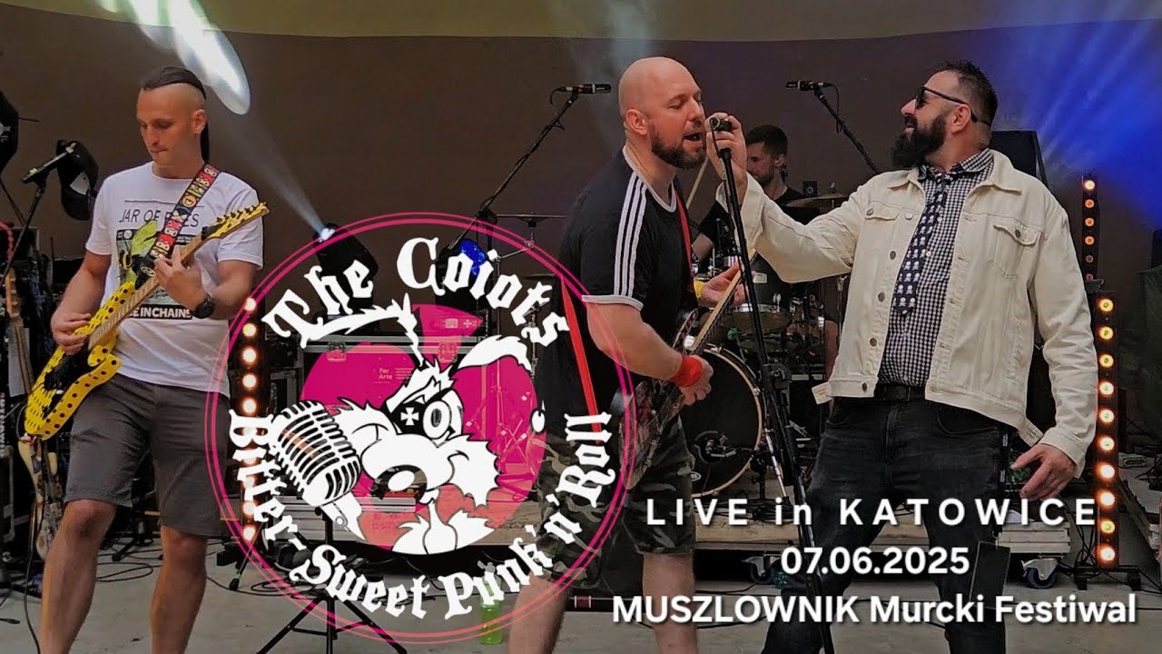 THE COIOTS  2025.06.07 live in Katowice (Muszlownik Murcki Festiwal)  [FULL SHOW]