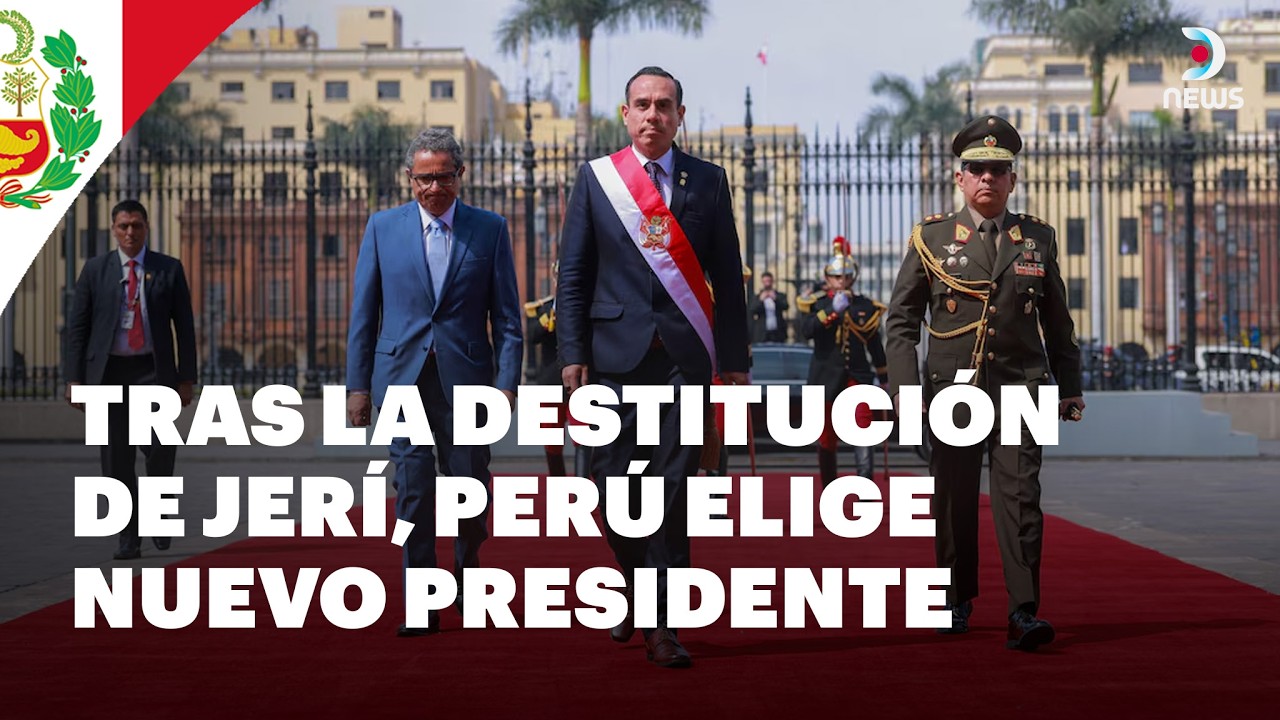 🇵🇪 Perú: Fiscalía interviene el Palacio tras la destitución de José Jerí | DNews