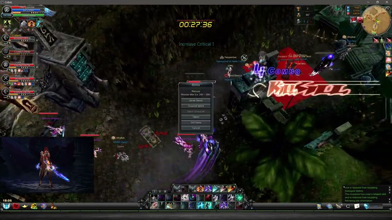 Cabal Online EU Mercury TurQuas - War Moments #6