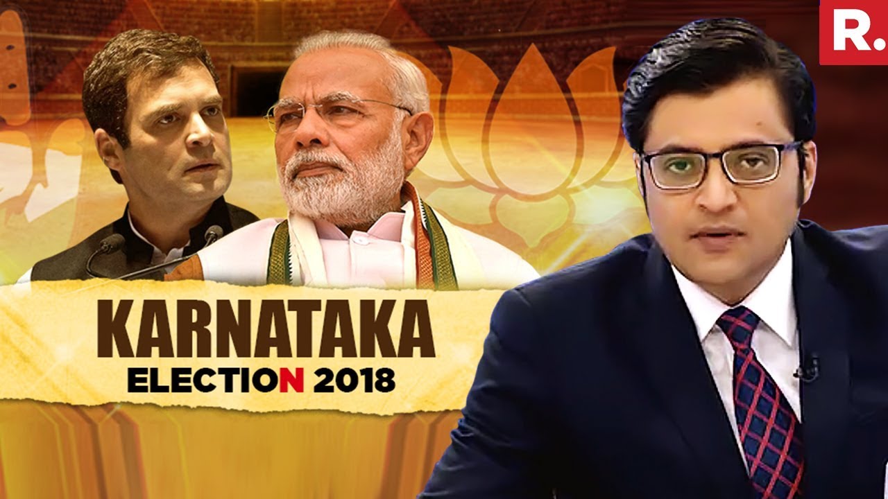 Congress Losing Another Bastion? #May15WithArnab | Karnataka Election Results 2018