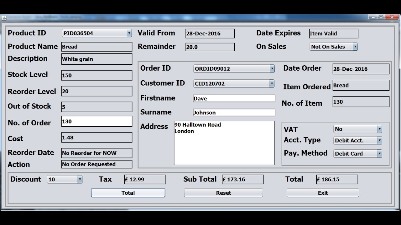 How to Create  Stock Control Management System in Java NetBeans - Full Tutorial