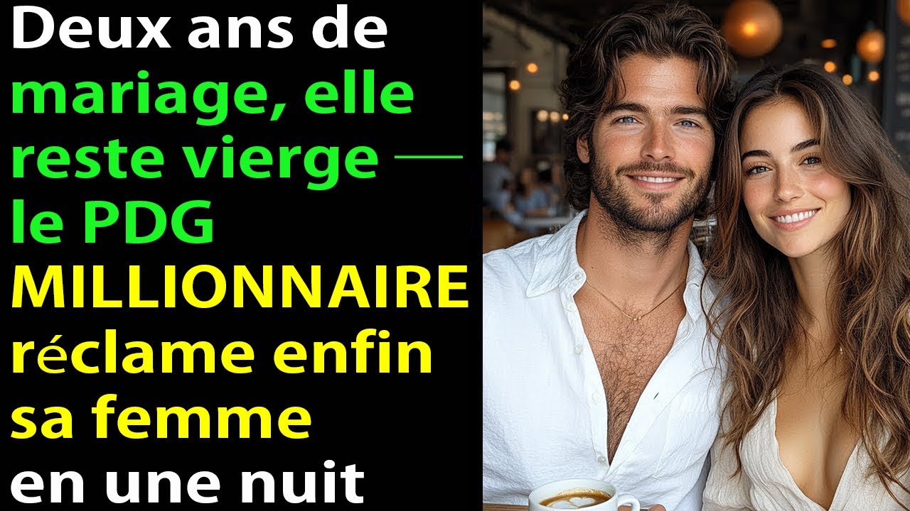 « Deux ans de mariage, elle restait vierge — le pdg millionnaire réclama sa femme en une nuit. »