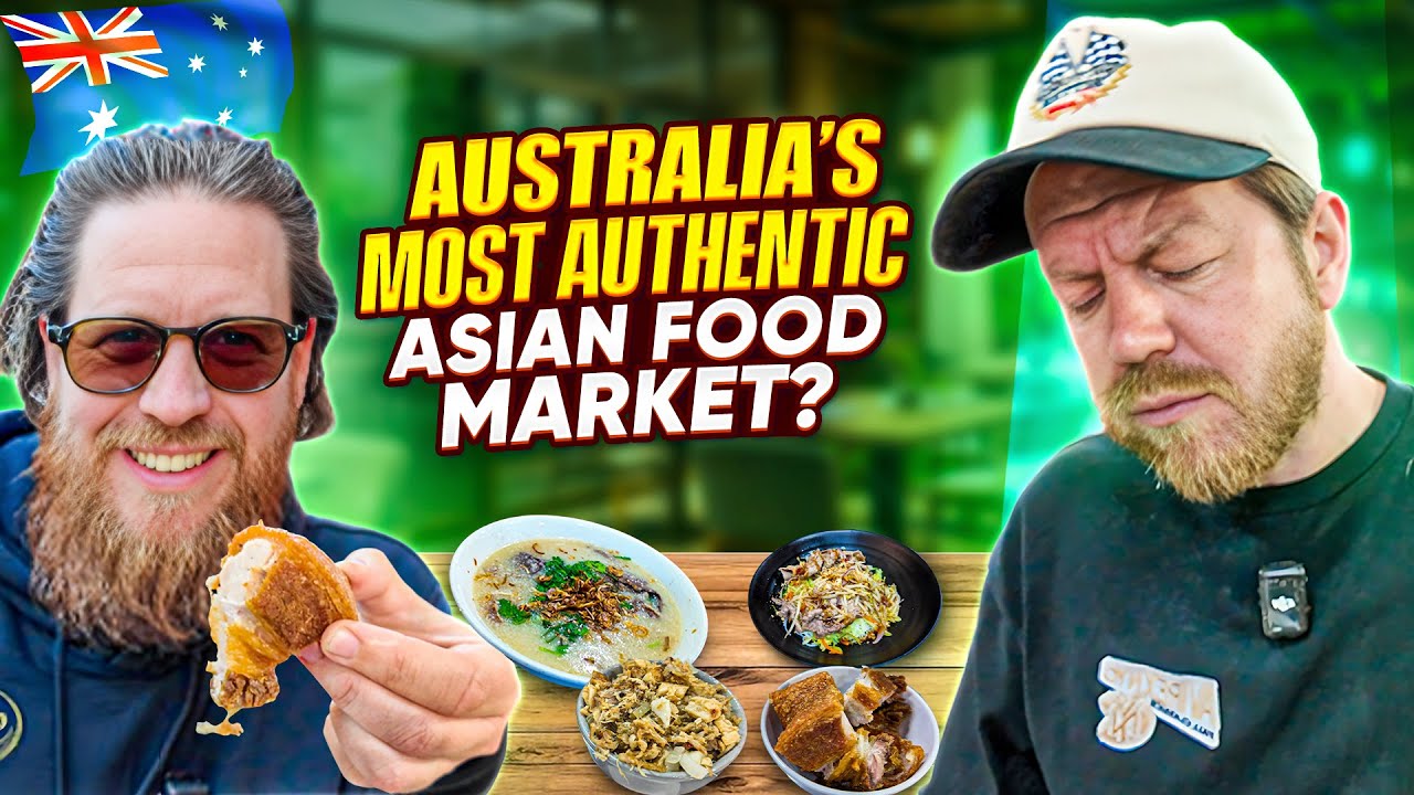 Would You Eat Pork Offal for Breakfast? 🇦🇺 Footscray Market Food Tour