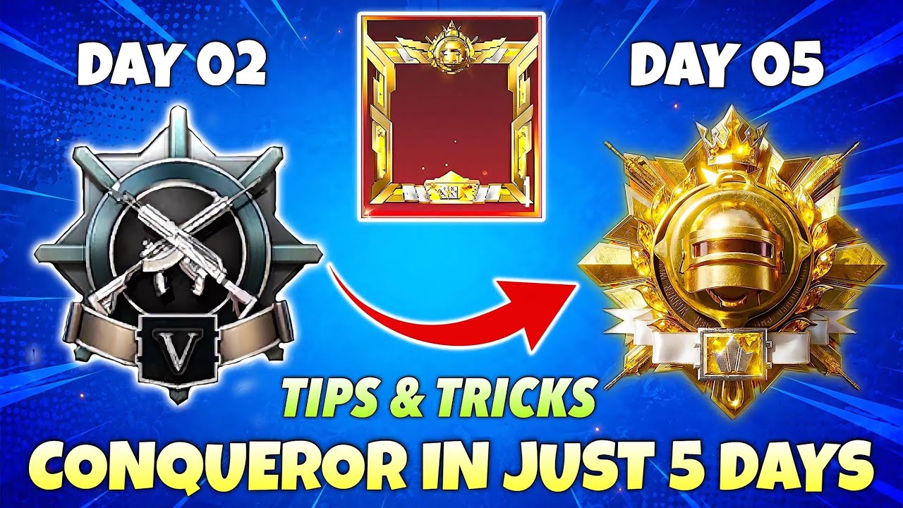 🔥 DAY 02 - Platinum to CONQUEROR in Just 5 Days | BGMI 4.6 Solo Rank Push Guide