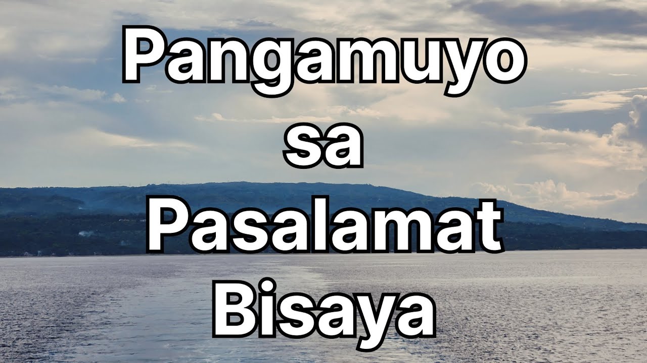 Pangamuyo sa Pasalamat Bisaya