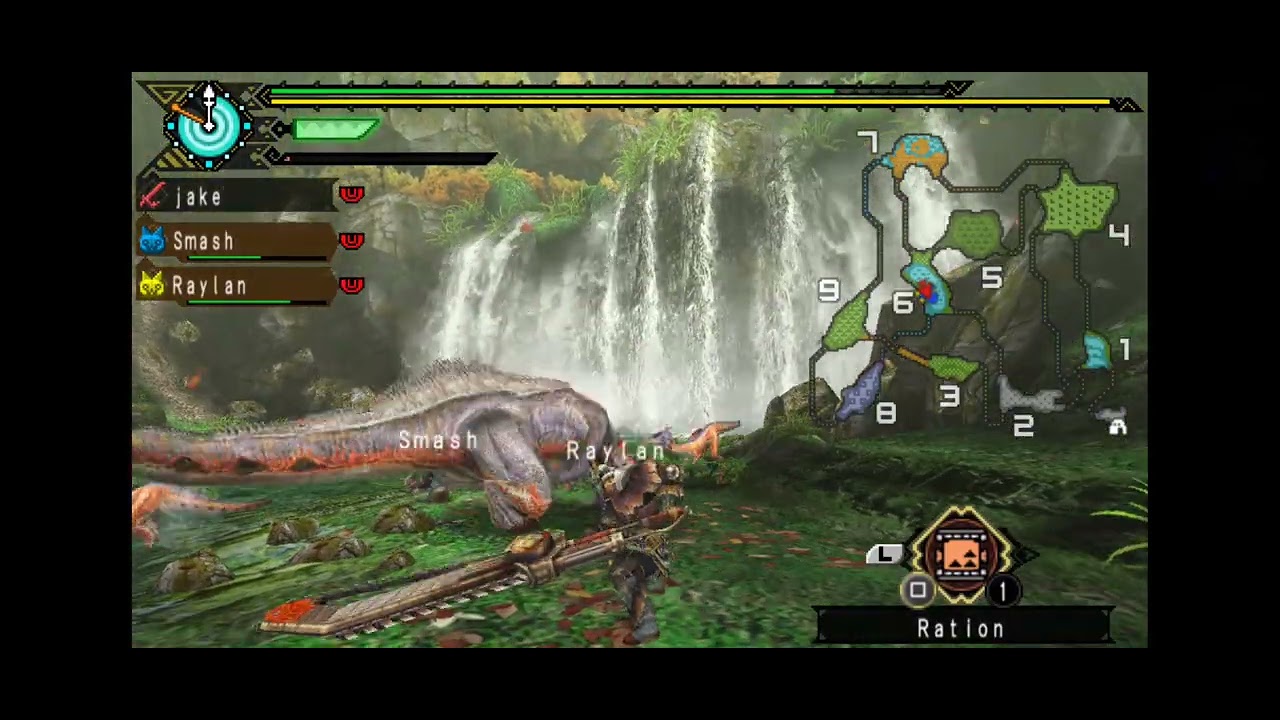 Field trIp Monster Hunter Portable 3 for PSP 