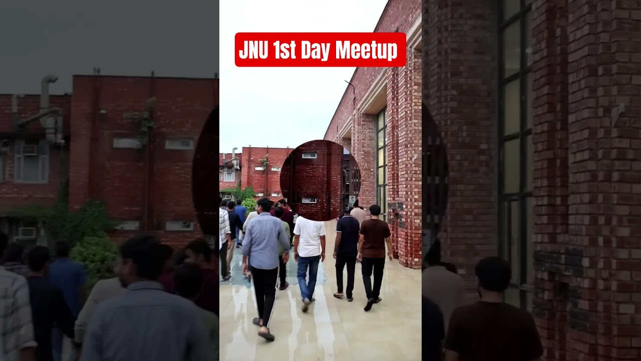 BHUvale Grand Meet-up in JNU Campus with CUET PG 2025 Students | #bhuvale #jnucampus #meetup #nta