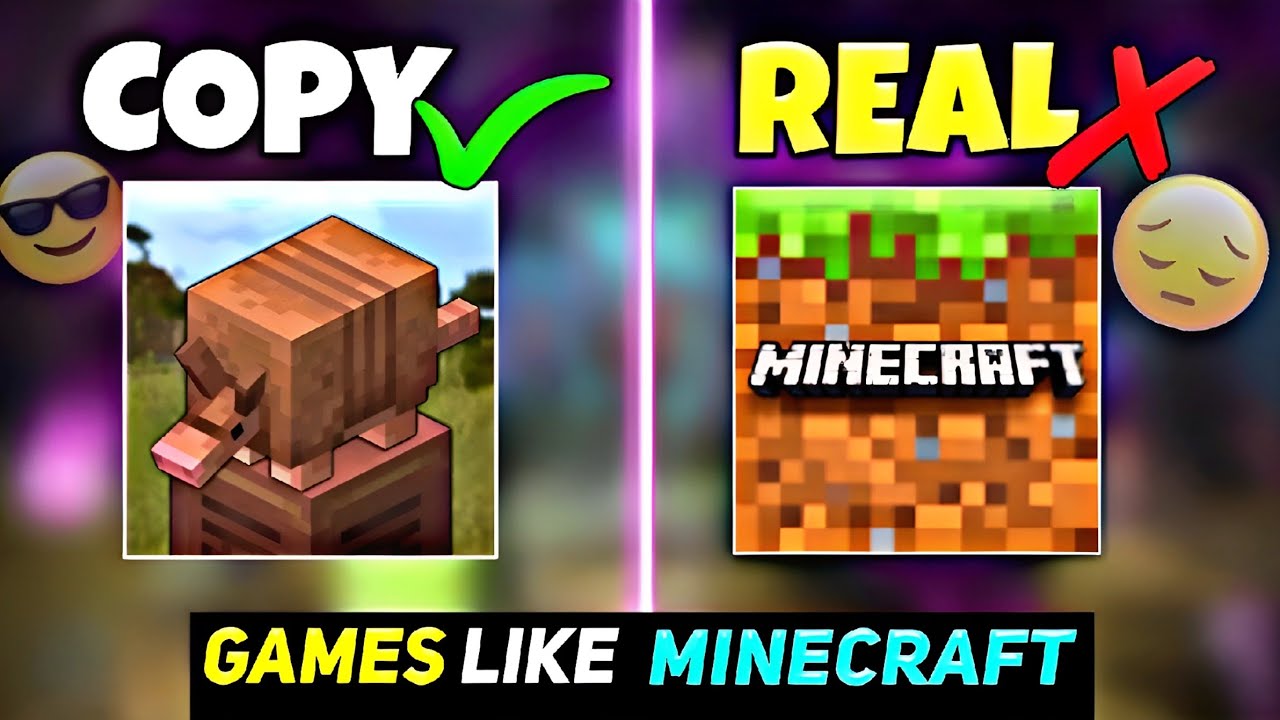 TOP 5 COPY GAMES LIKE MINECRAFT 1.21 JAVA EDITION 🤩 | BEST MINECRAFT COPY'S FOR ANDROID 🔥 |
