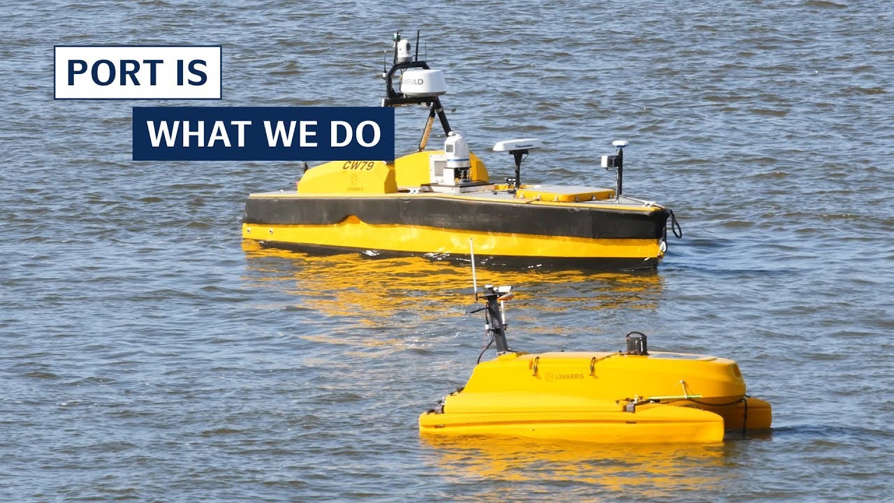 Water Drones in the Port of Hamburg