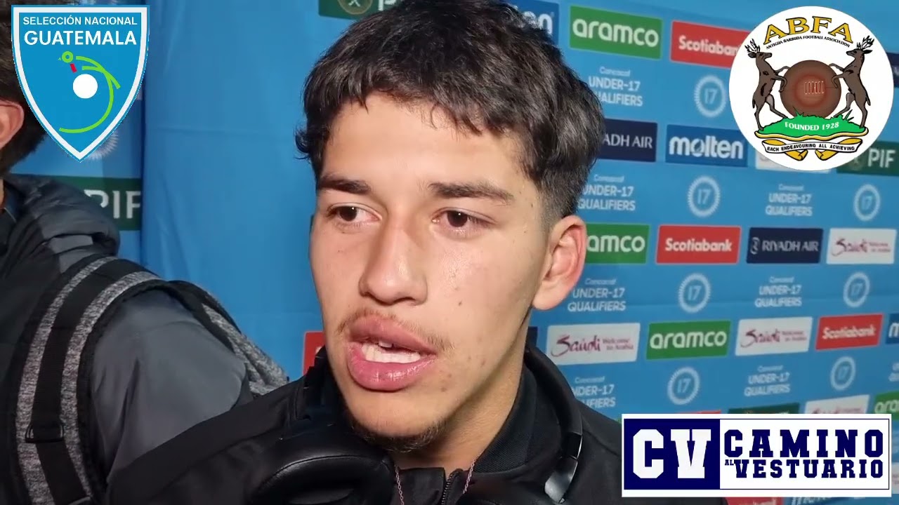 Patrick Arana - Selección de Guatemala 2-0 Antigua y Barbuda | Premundial Sub 17 rumbo Mundial 2026