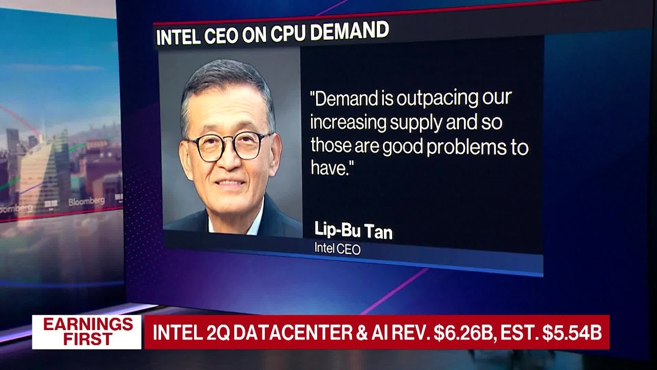 Intel Shares Surge After Revenue Shatters Estimates