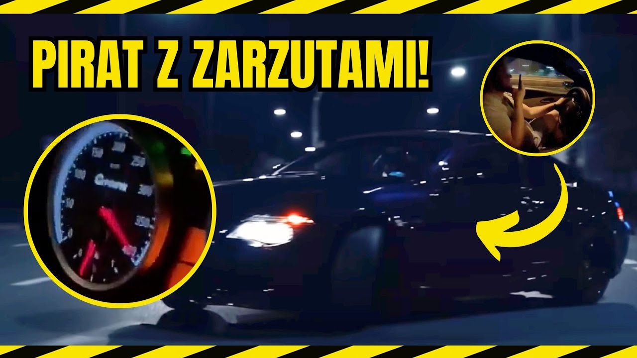 Pędził BMW prawie 400 km/h i wrzucił film do internetu! Został zatrzymany i usłyszał zarzuty.
