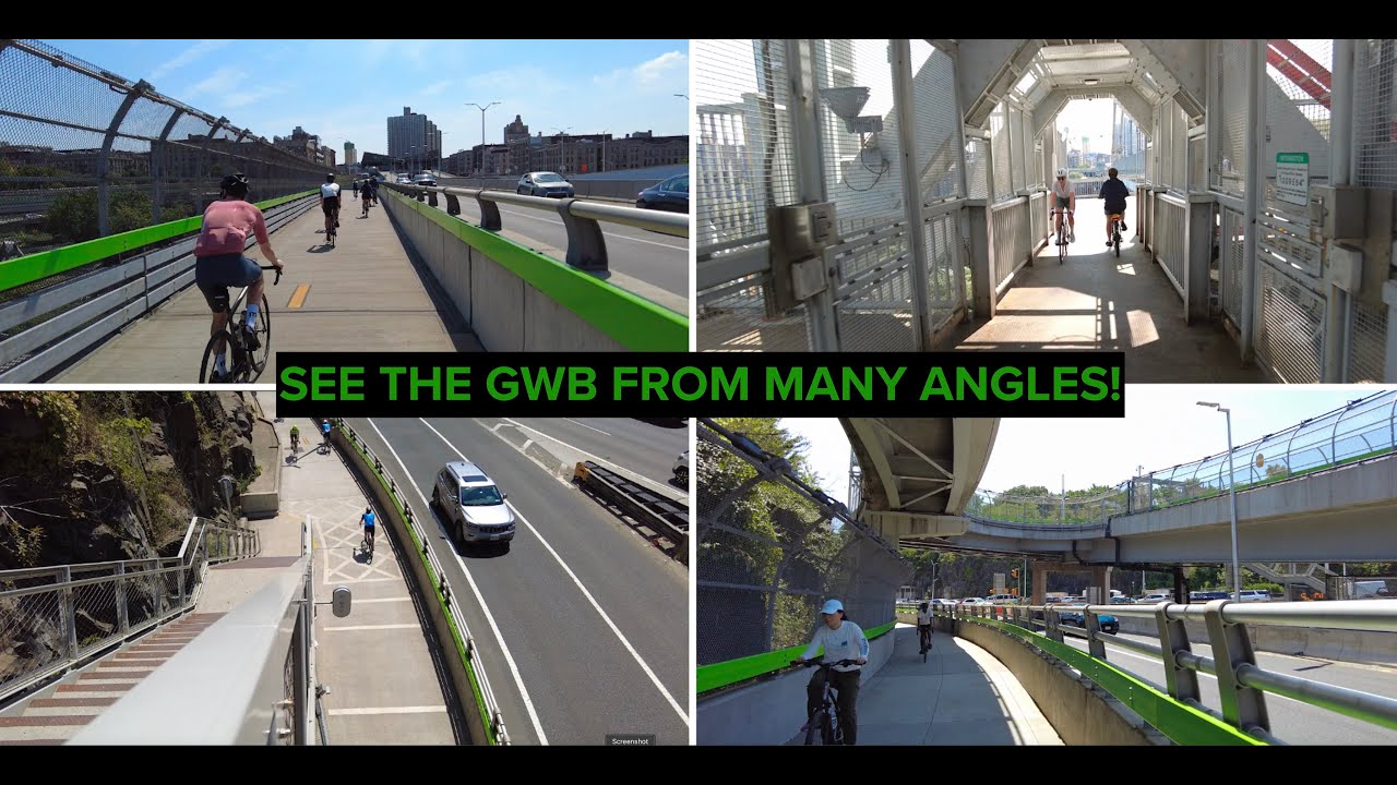 Experience Riding Over the George Washington Bridge (Summer Streets Special Edition)