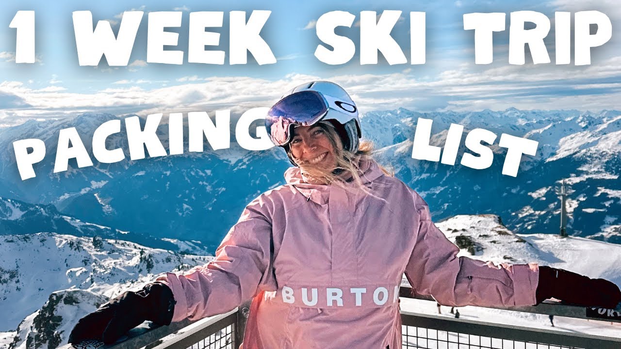 Everything I Packed for 1 Week Snowboarding in Austria