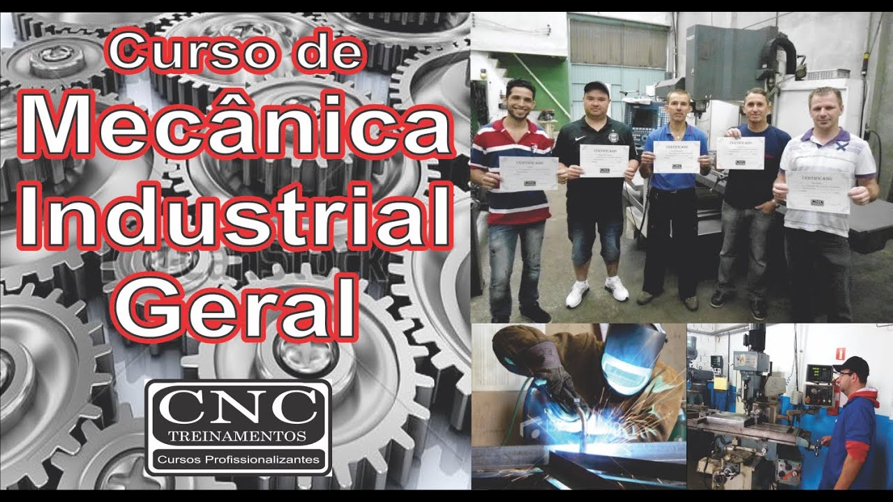 Curso de Mec&acirc;nica Industrial Geral | CNC Treinamentos Curitiba