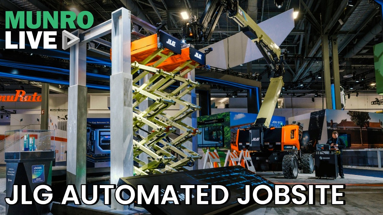 Construction Robotics at CONEXPO: JLG’s Multi-Machine Automation Demo