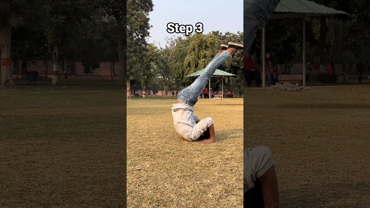 Back Roll To Handstand Tutorial 💪 #shorts #shortsvideo #ashortaday