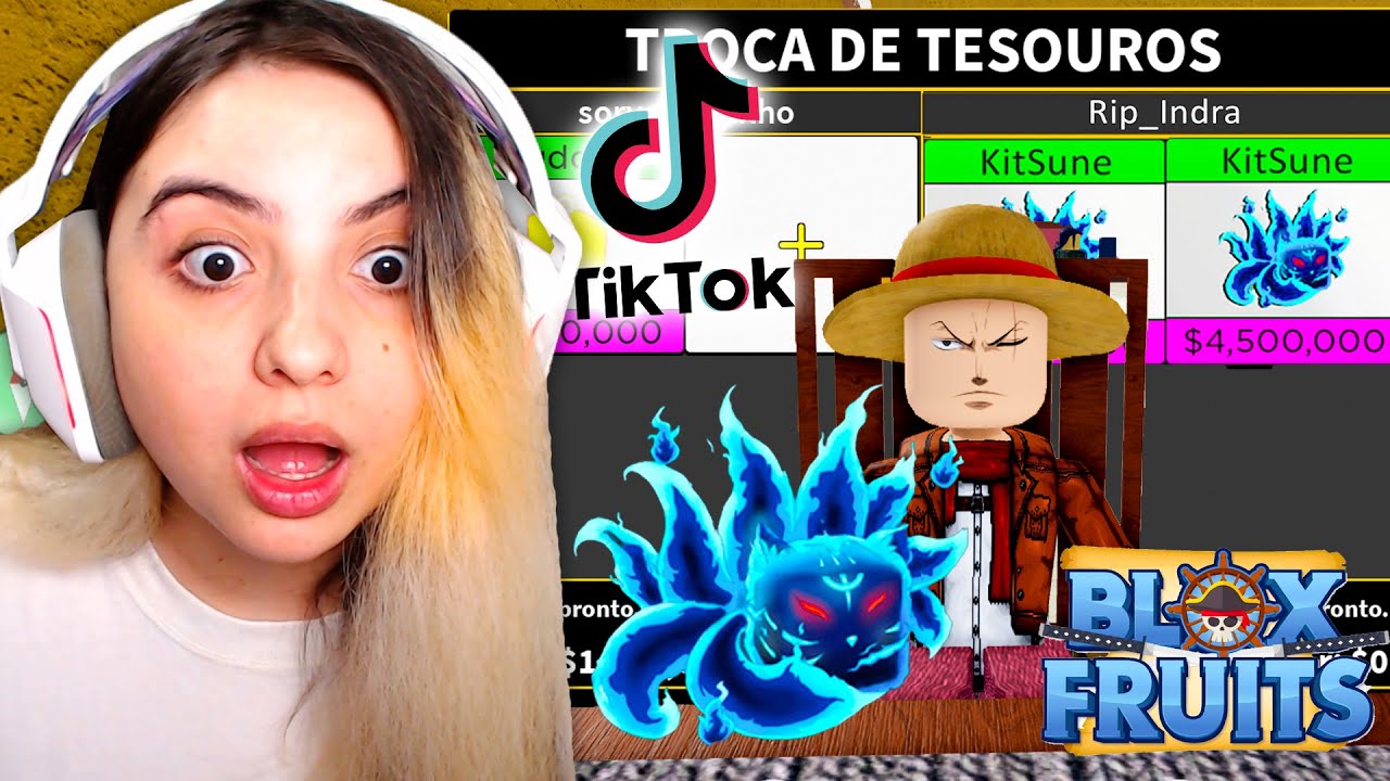 TESTEI os TIK TOKS MAIS VIRAIS de BLOX FRUITS!! CONSEGUI PEGAR a NOVA FRUTA...
