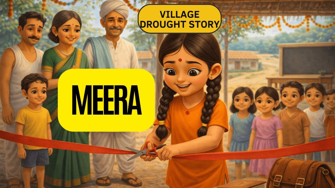 Why Meera Was Struggling? Find out..| Village Drought| Teachers support| J&M Stories Studio