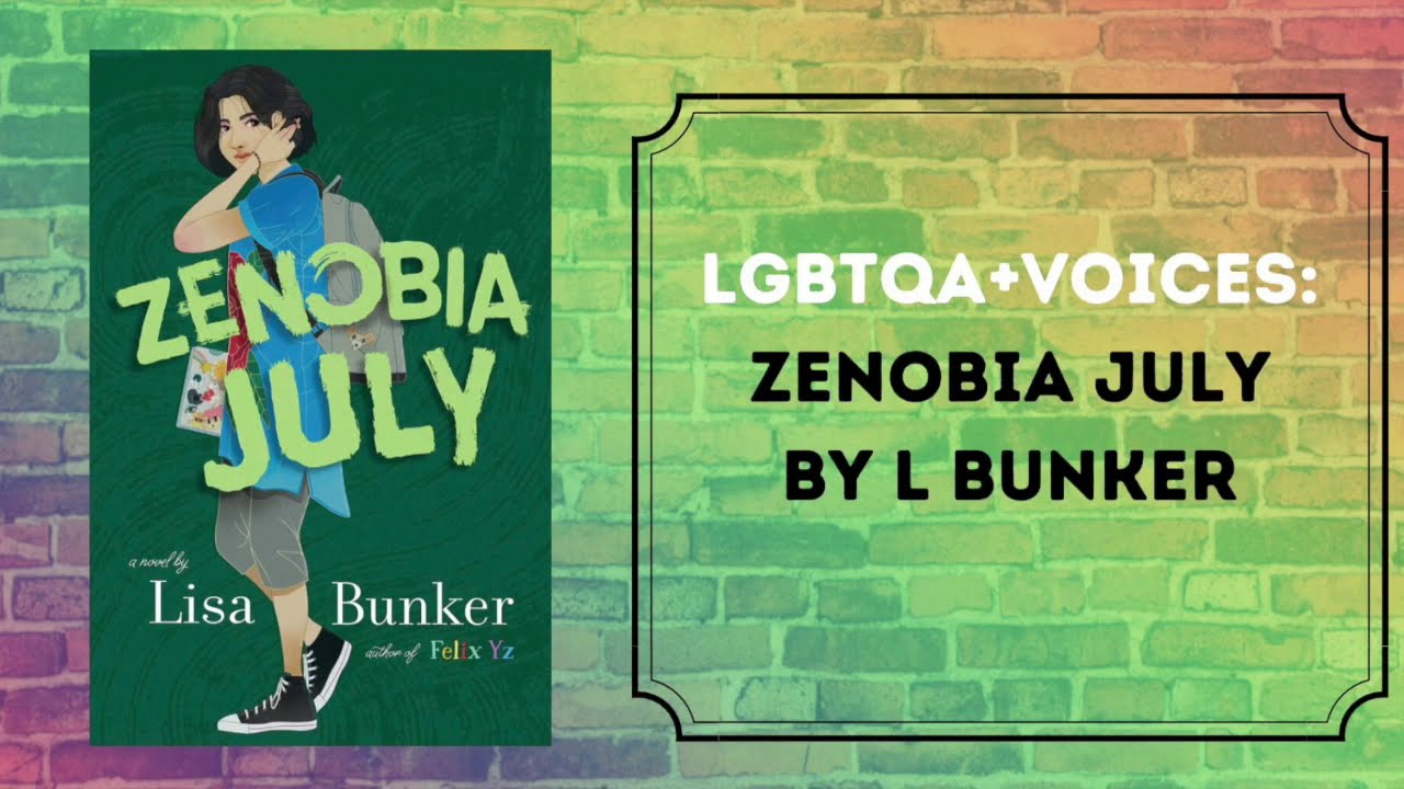 Read Woke Booktalks LGBTQA+ Voices: Zenobia July