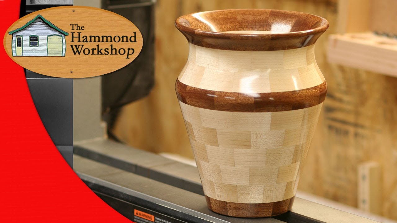 Woodturning A Segmented Vase