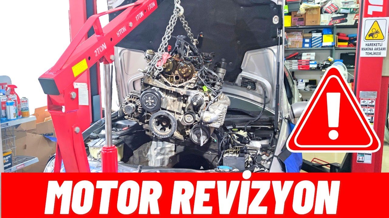 MERCEDES Triger Zincir Koparmış ! Motor Söküyoruz