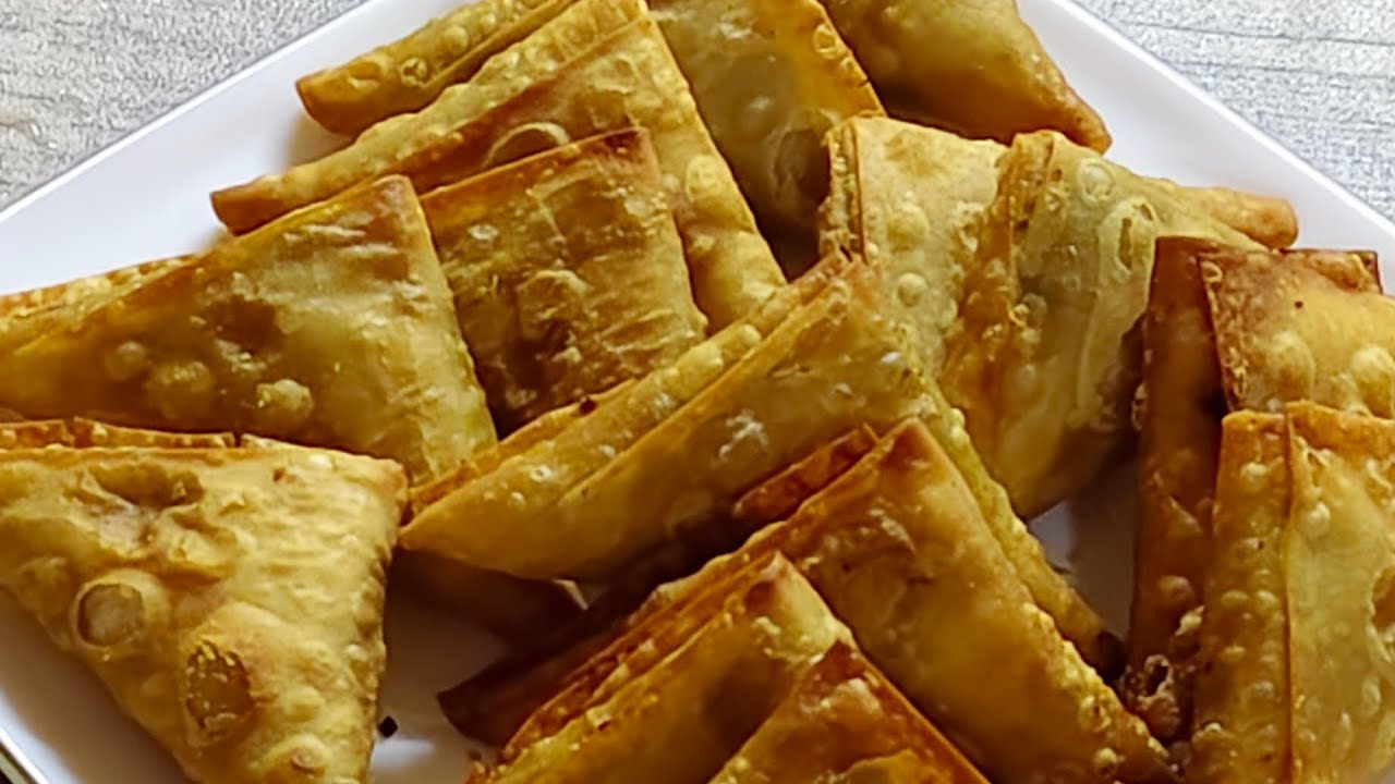 ക്രിസ്പി വെജ് സമോസ | എളുപ്പമുള്ള ടീ ടൈം സ്നാക്ക്😋Crispy Veg Samosa | Easy Tea Time Snack ♥️