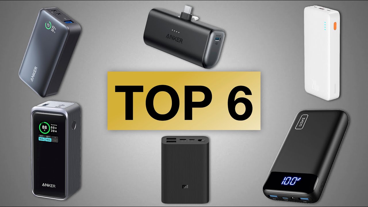 LAS MEJORES BATER&Iacute;AS EXTERNAS CALIDAD PRECIO DE 2024 (TOP POWER BANK)