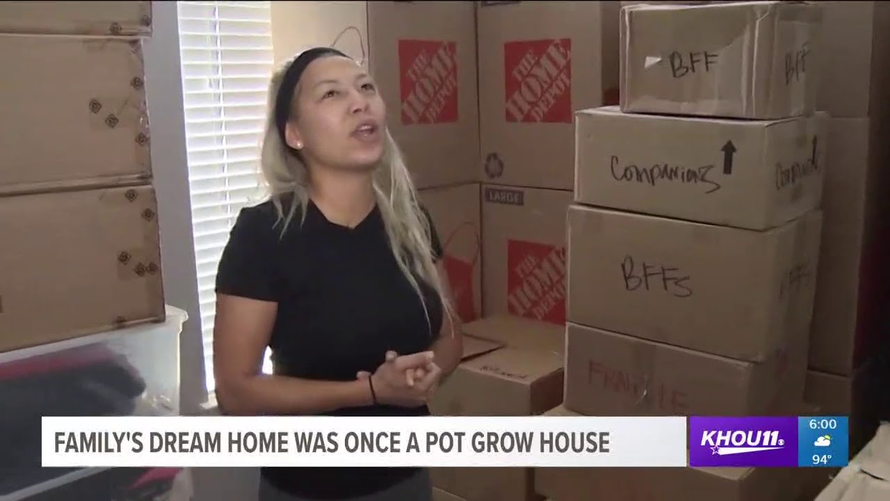 Family's dream home once a pot grow house