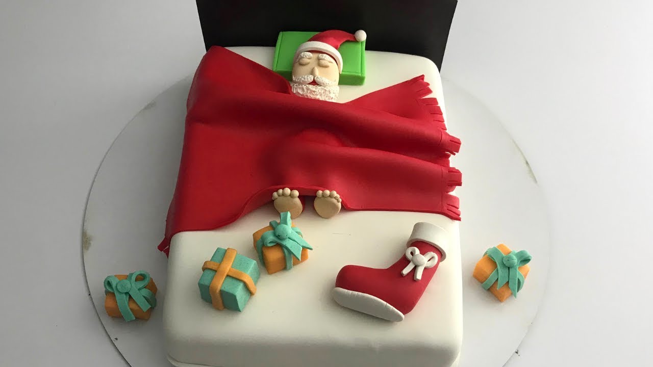 Christmas Santa Claus Cake