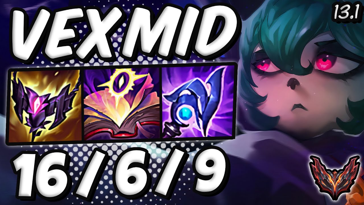 Powerfull Vex MID vs Zed | EUW Grandmaster Patch 13.1 | Season 13 ⚡
