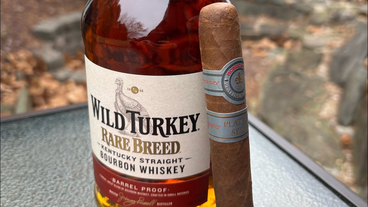 Montecristo Platinum Series Cigar Exploration w/ Wild Turkey Rare Breed - CHEERS!
