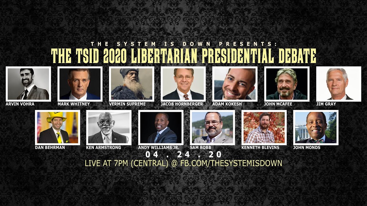 162: The TSID 2020 Libertarian Presidential Debate