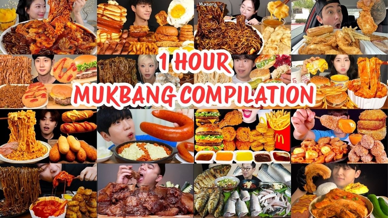 1 Hour BEST MUKBANG ASMR 🍔 Ultimate Tasty Food Compilation | Yukichi 🐾