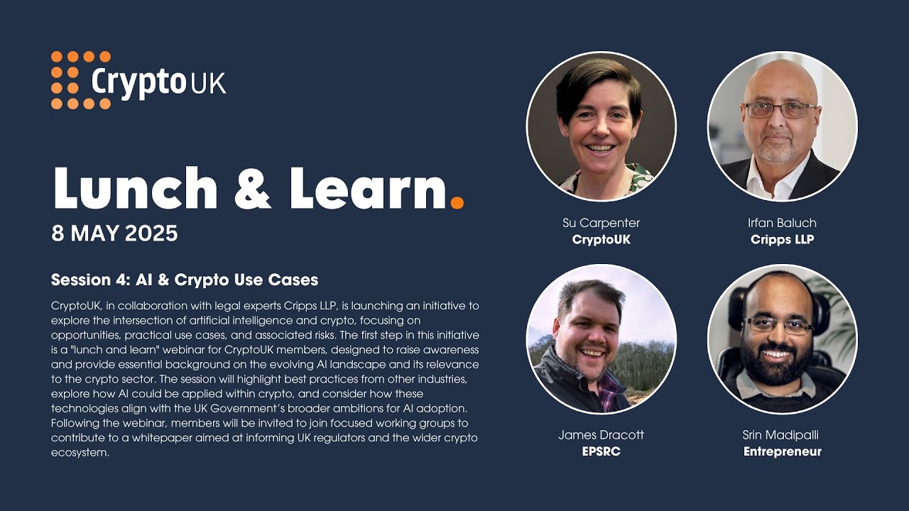 Exploring AI in Crypto: Use Cases, Risks, Best Practices & What UK Policymakers Need to Know