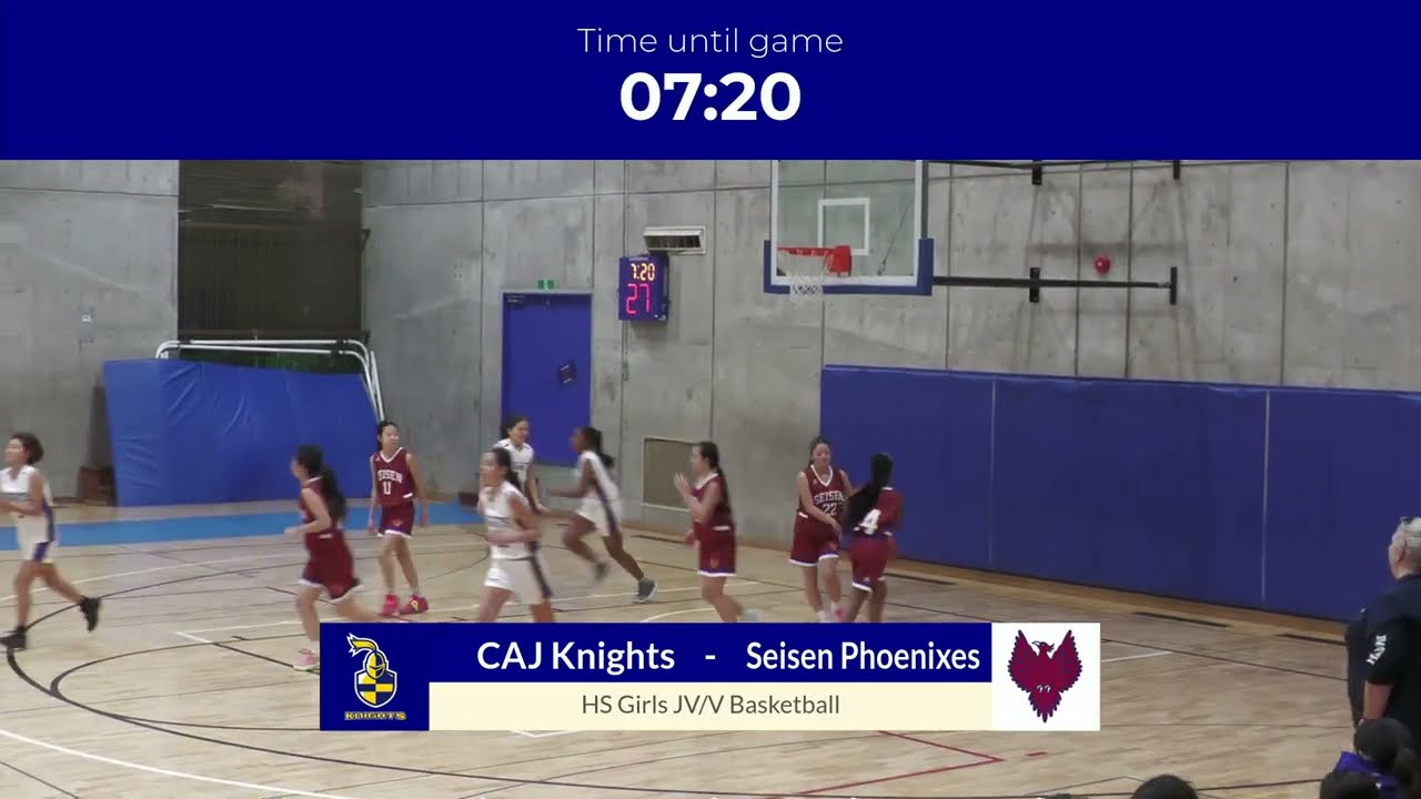 20251121 HS Girls Basketball JV/V vs Seisen