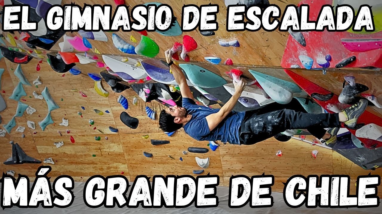 El gimnasio de escalada MÁS GRANDE DE CHILE, Boulder Factory