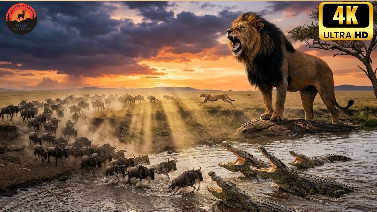Maasai Mara: La Arena de Supervivencia de los Asesinos M&aacute;s Letales #animalessalvajes | Wild Wonders
