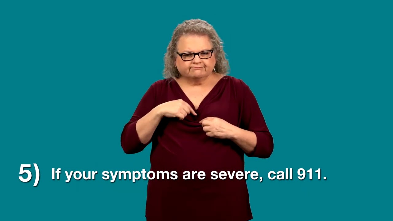 10 Things You Can do to Manage COVID 19 at Home-(in American Sign Language)