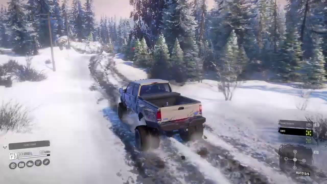 Snowrunner Ford Ranger Riding
