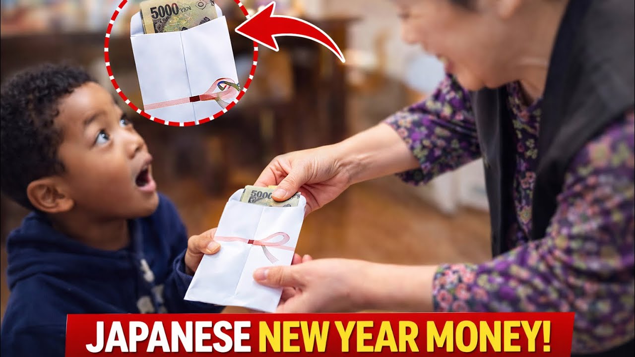 Japanese new years envelope money (otoshidama).